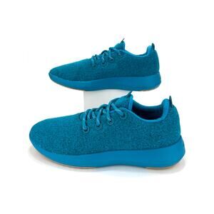 Allbirds Wool Runner Mizzle WRM Teal Men Sz 10 Water-Repellent Eco Friendly NWOT